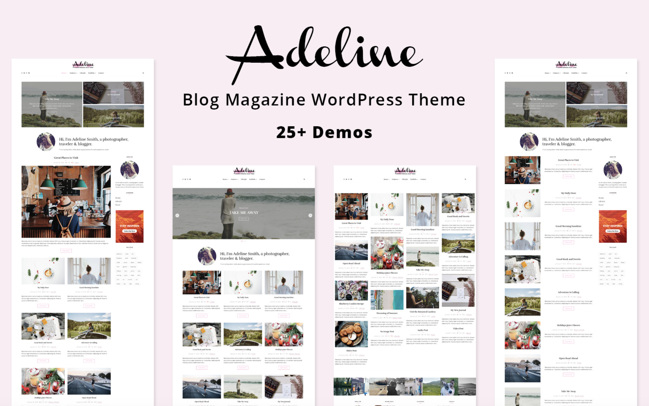 Adeline is a stunning multipurpose WordPress theme. It includes an impressive collection of 25+ ready-made demos. It will also fit businesses looking for food blog WordPress themes. Adeline is built for usability. It consists of the Gutenberg editor and Elementor page builder. Besides an impressive collection of demos, it features a growing selection of inner pages and ready-made layouts. The fully responsive theme’s design is enhanced with stunning top area sliders and diverse header styles. Adeline also includes 10 main blog layouts and full post versions of each of the provided layouts.